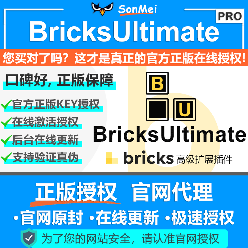 BricksBuilder扩展插件在线更新