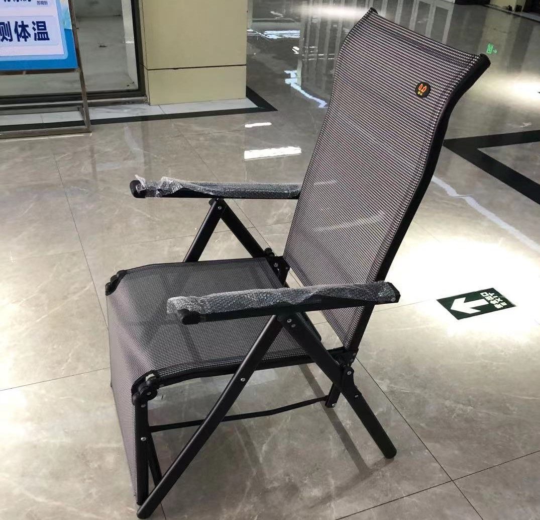 自力折叠躺椅办公室床午休午睡靠椅子沙滩家用休闲阳台懒人