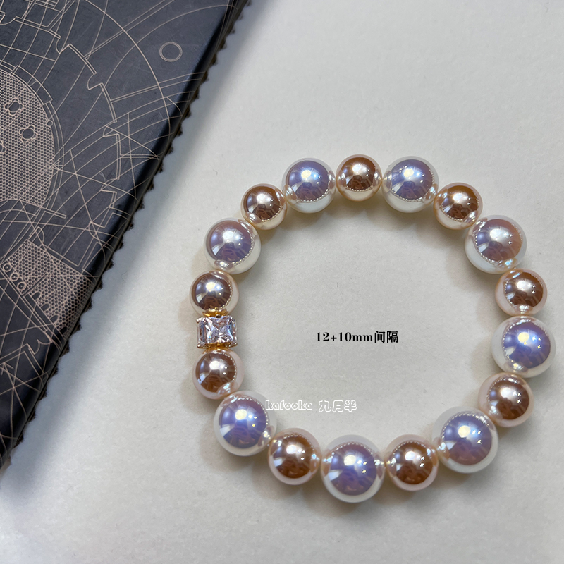 通用高档人造珠弹力绳手串