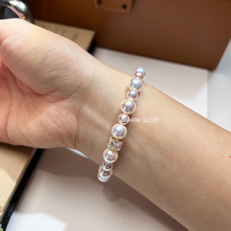 通用精致手串媲美海水珠珍珠手链