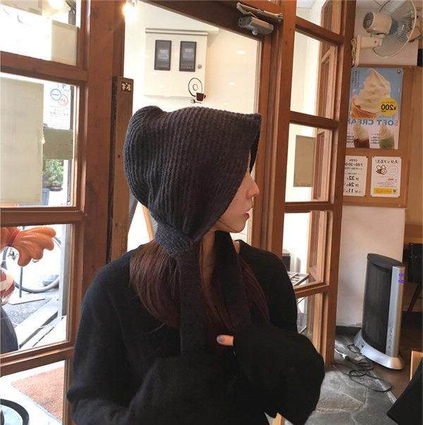 帽纯色保暖护耳渔夫帽冷帽小红帽女狼外婆复古针织毛线毛线帽雷锋|msdalam kategori Aksesori/Belt kulit/Hat/Muffler, Hat - dari Buy2taobao.com untuk memberikan perkhidmatan ejen Taobao profesional membeli