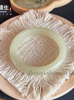 厂家仿和田玉冰种帝紫玉髓手镯玉石镯子古风外蒙料镯子女款