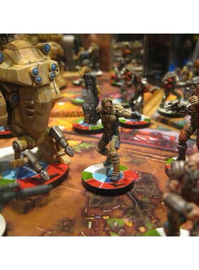 战棋跑团地球重生科幻桌游模型