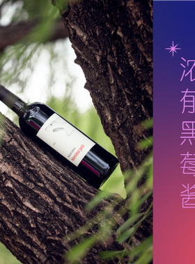 自然酒/巨齿鲨干红葡萄酒法国朗格多克-megalodon香料黑莓酱法国