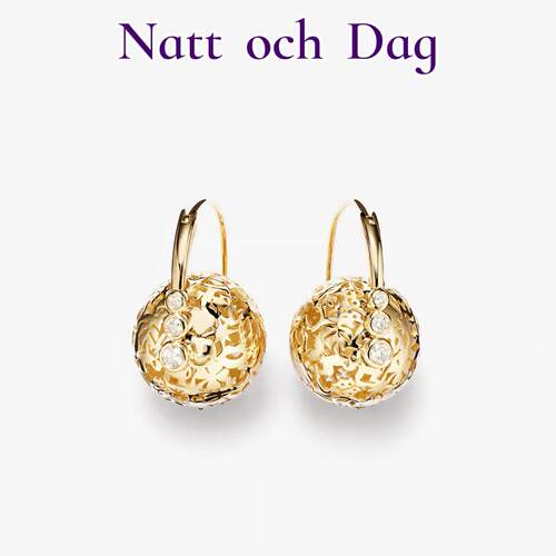 【夜之缪斯系列】Natt och Dag轻奢耳钉女设计感高级感耳环