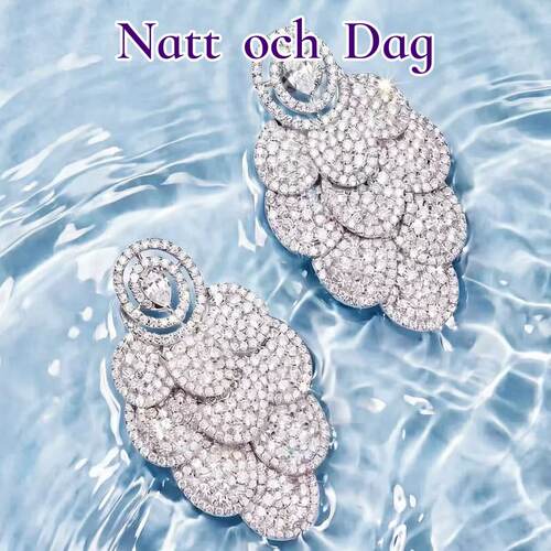 【黑夜系列】Natt och Dag小众设计感耳环女高级