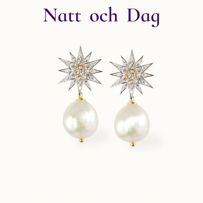 【夜之缪斯系列】Natt Och Dag珍珠轻奢耳钉女小众设计感