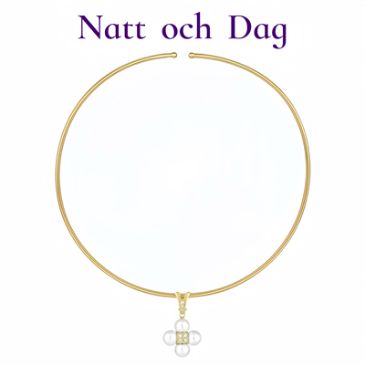 【Dionysian Garden系列】Natt och Dag珍珠耳环女轻奢气质耳饰