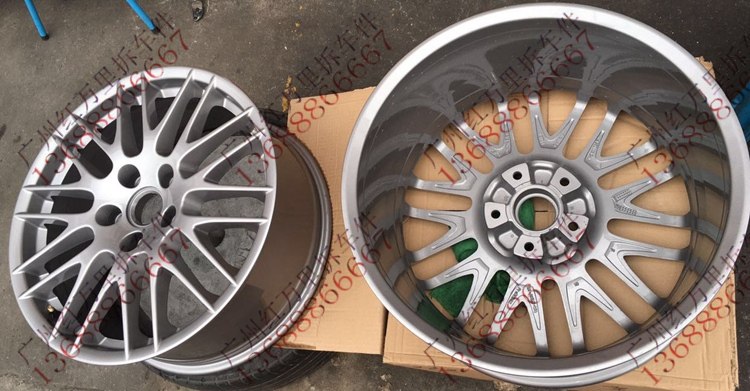 Q7 保时捷卡宴RS轮毂20寸原厂 锻造20寸轮毂 卡宴锻造轮毂拆车件