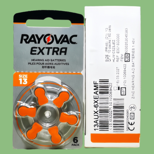 雷特威助听器电池A13原装正品