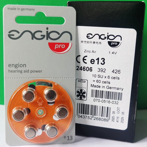 engion锌空助听器电池PR48/e13
