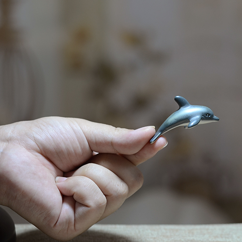 鲸鱼海豚家居装饰品玻璃鱼缸diy