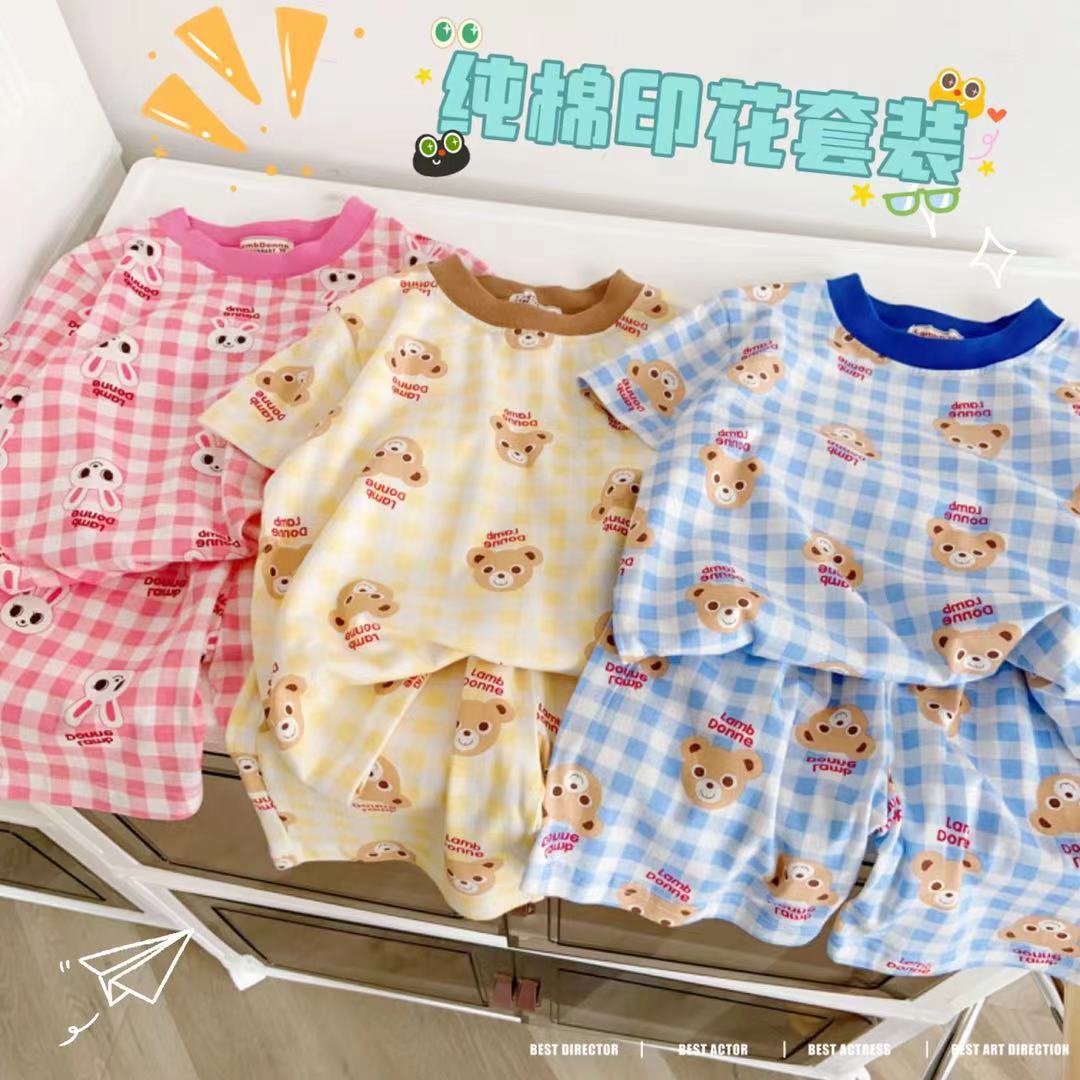 夏季新款男童套装薄款