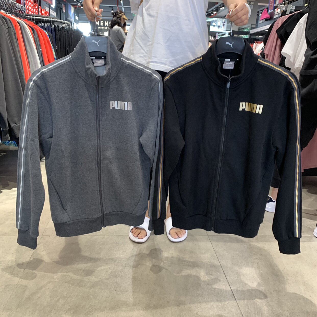 彪马PUMA MeTALLIC 新款男子休闲立领拉链外套加绒保暖开衫587666,运动服/休闲服装,运动茄克/外套,淘宝优惠券,粉丝福利购,淘宝优惠卷