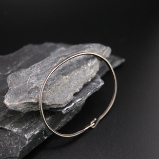 铁头的店 Werkstatt Munchen 浮雕符号手镯 925银 复古男女潮流款