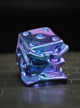 铁头的店钛合金美式重工施特林starlingear色子骰魔lucky大号戒指