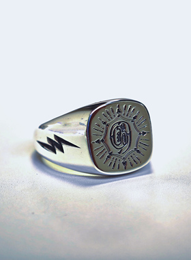 铁头的店男女通用925银国潮戒指