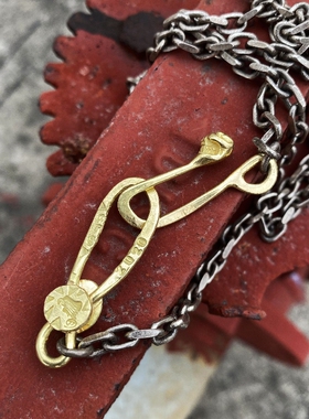 铁头的店高山隆骷髅全金挂钩挂环