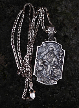 铁头的店男女通用925银吊坠