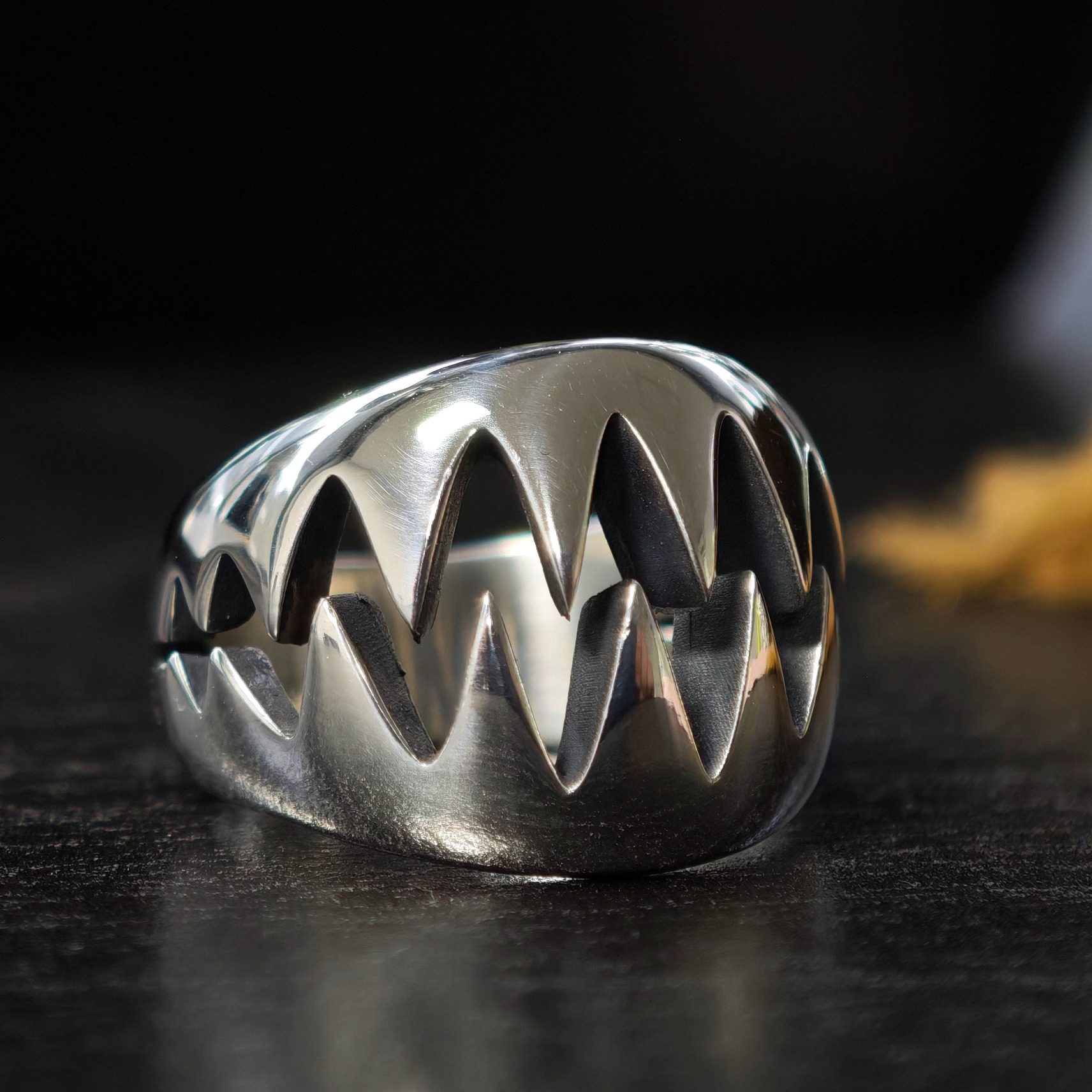 铁头的店男女通用925银复古指环