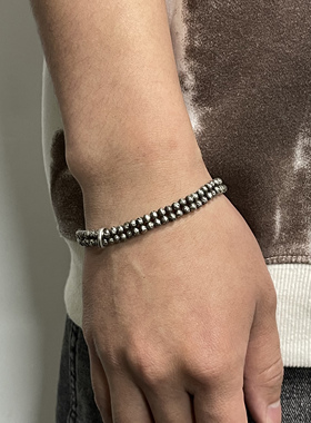 铁头的店欧美男女通用925银手链