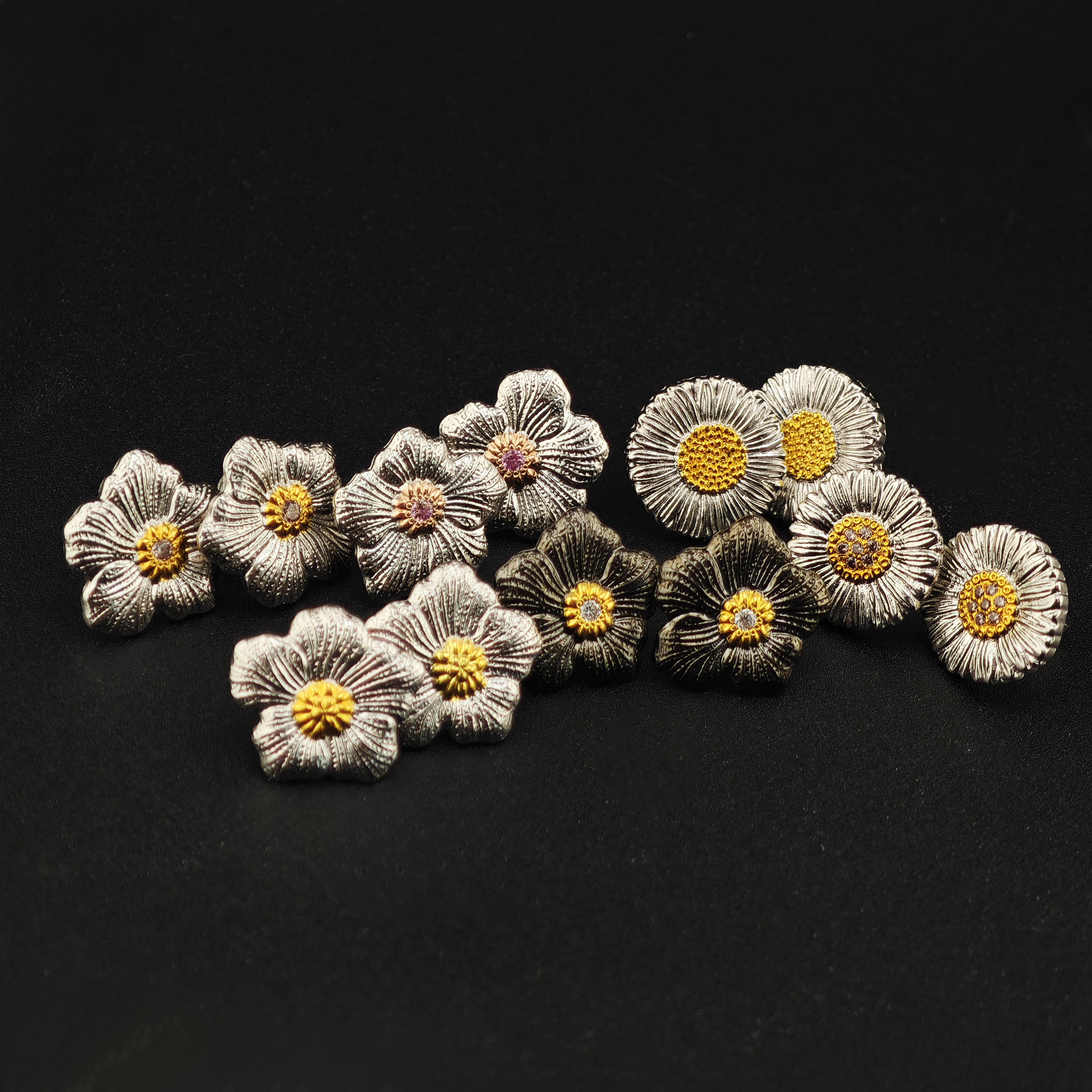 铁头的店明星同款雏菊花朵耳坠