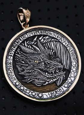 流浪银币改造特定款恶龙硬币吊装