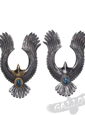 金绳松石HB老鹰铁头的店纯银情侣