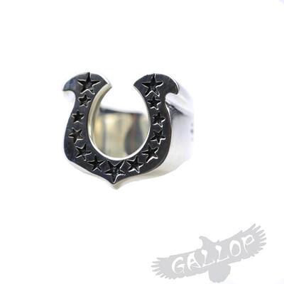 木村拓哉戒指铁头的店纯银马蹄