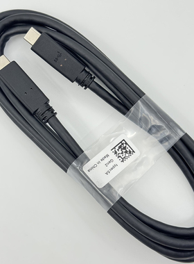 HP原装配机线 USB3.2 GEN2 100W全功能线 1.8米 5A快充 20Gpbs数据高速传输4K60Hz视频一线通