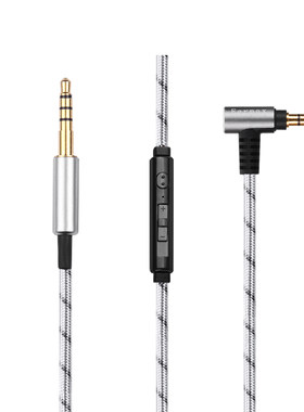 Earmax 天龙 AH-MM200 MM400 MM300 耳机线 单晶铜镀银带麦音频线