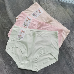 内裤女莫代尔夏季中腰大码