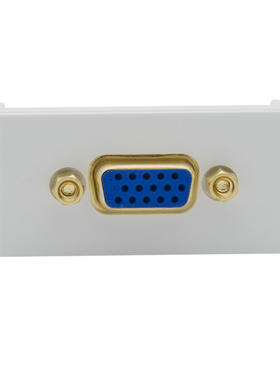 免焊接 镀金 VGA 母对母 直插式模块