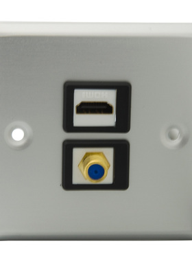 86型铝合金面板 HDMI 镀金F 电视 母对母直插式 可定制