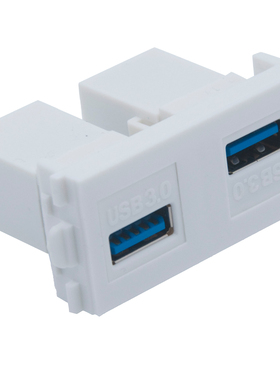 免焊接 双口 USB3.0 直插型 母对母模块