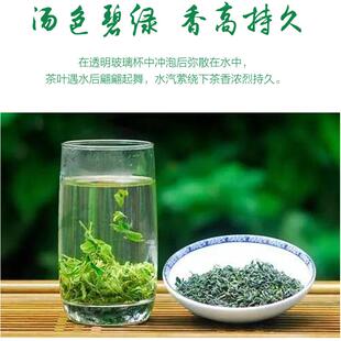 麻城龟山绿茶新茶云雾茶谷雨茶高山茶（拍一斤发两斤）包邮