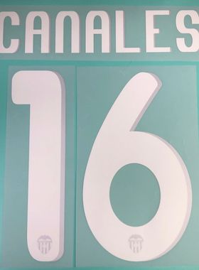 2009-2013 年度 瓦倫西亞 客場 原裝印字 SOLDADO BANEGA CANALES