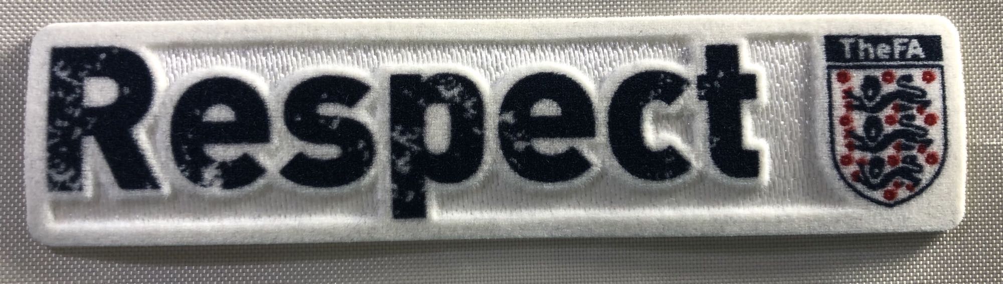 英格蘭 足總杯 原裝 FA Respect 章
