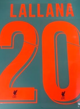 利物浦 2018-19 第二客場 原裝 歐冠印字 Avery Dennison 出品