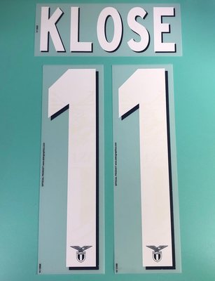 2014-15 年度 SS LAZIO 拉齊奧 主場 原裝印號 #11 KLOSE