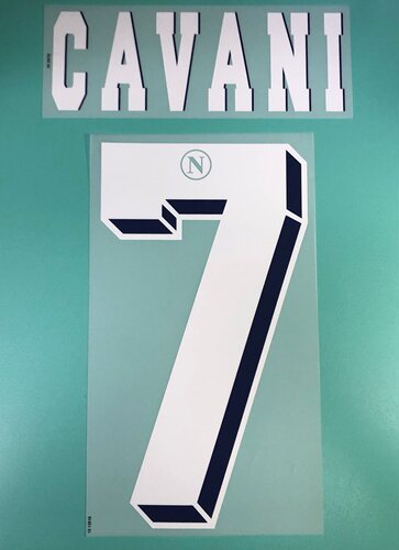 2012-13 年度 NAPOLI 拿不勒斯 主場 原裝印號  CAVANI CANNAVARO