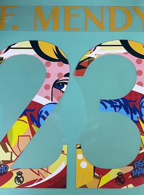 2023-24 年度 皇家馬德里  美國之旅 原裝印字 BELLINGHAM MODRIC