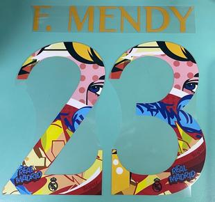 2023-24 年度 皇家馬德里  美國之旅 原裝印字 BELLINGHAM MODRIC