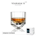 K9 Square Ice Whiskey Glass [Simple Pack for Personal Use]