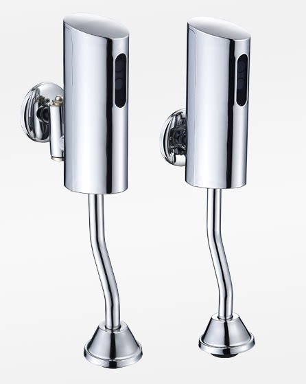 自动感应小便器明装小便斗池感应冲水器4分冲洗阀公厕尿斗感应器