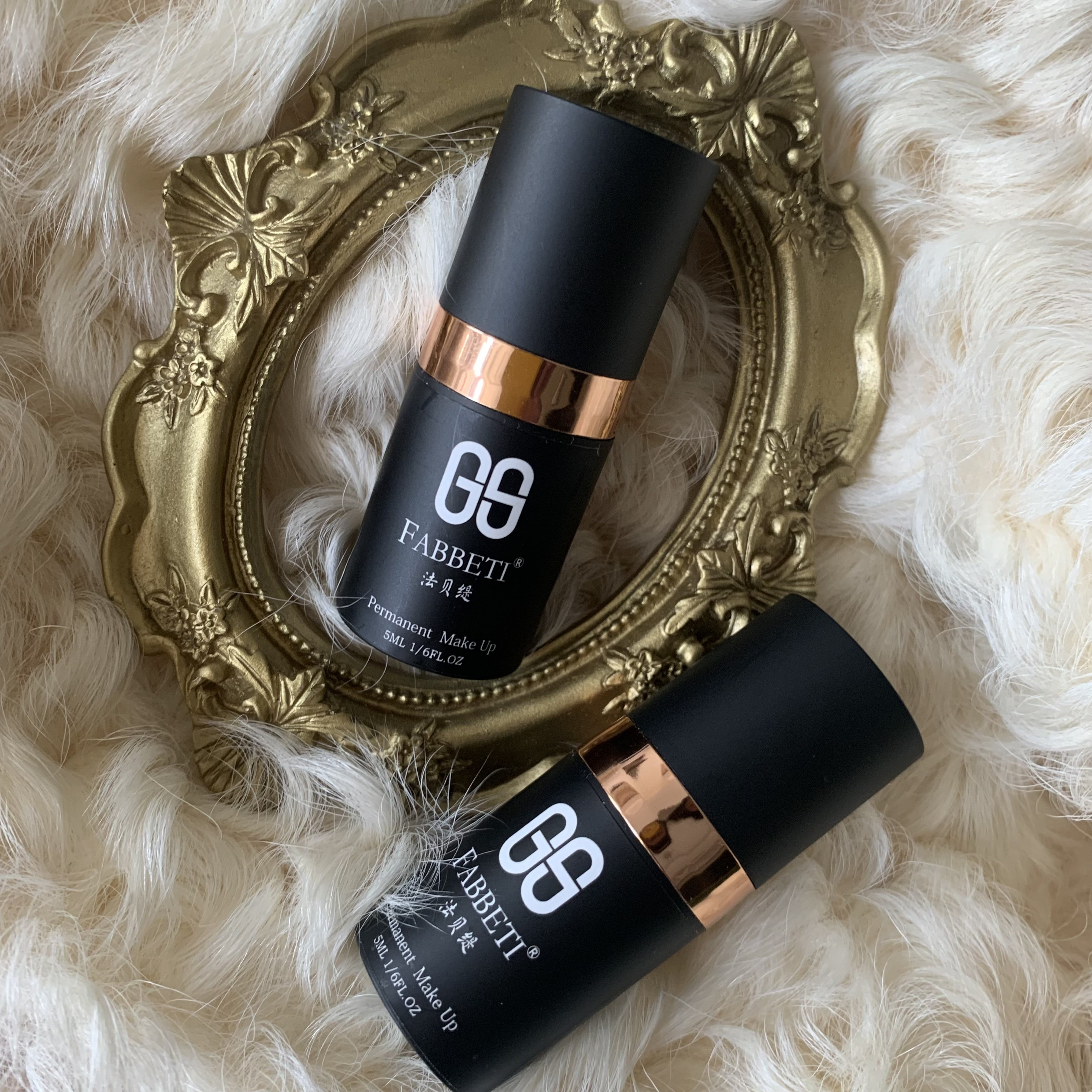 GS德国进口原料纯有机色乳纹绣仪器手工通用半永久色料 体验装5ML