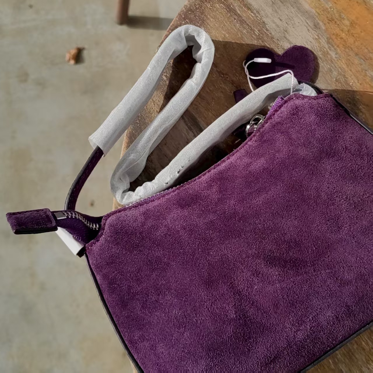 紫色系斜跨单肩包女包单拎包