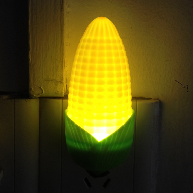 Creative Unplugged LED Light Nightlight fruit Yellow corn Light Bedside lamp Bedroom Wall baby Breastfeeding lightin the Decoration main material , Lamps , Nightlight  category - from Buy2taobao.com to provide professional Taobao agent buy service