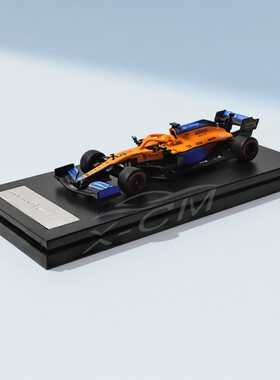 LCD迈凯伦MCL35车模1:64麦克拉伦F1方程式赛车合金汽车模型收藏