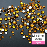 Коричневый цвет 1,3-6,5 мм 200 штук